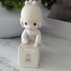 "Sharing Is Universal" Precious Moments Figurine Girl
